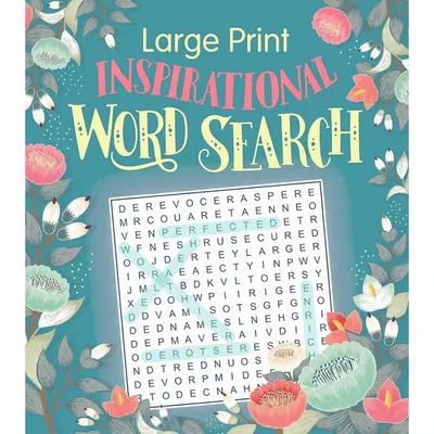 Large Print Inspirational Word Search