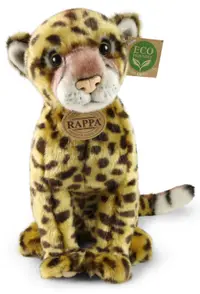 Jucărie de pluș Rappa Eco Prieteni – Ghepard, șezând, 28 cm