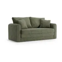 Canapea verde extensibilă 158 cm Lido – Micadoni