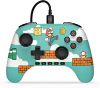 Controlor PowerA - Advantage, cu fir, Mario Time (Nintendo Switch 2)