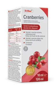 Dr. Max Sirop cranberries, 120ml
