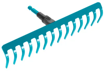Greblă de grădină Gardena - Combisystem, 36 cm, fără mâner
