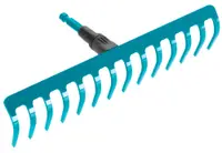 Greblă de grădină Gardena - Combisystem, 36 cm, fără mâner