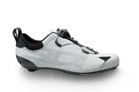 Pantofi de triatlon cu talpă carbon C-Boost Tri-Sixty albi mărimea 44