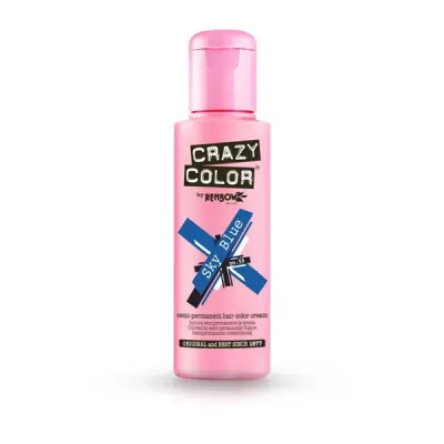 Vopsea semi-permanenta SKY BLUE - CRAZY COLOR - no.59 - 100 ml