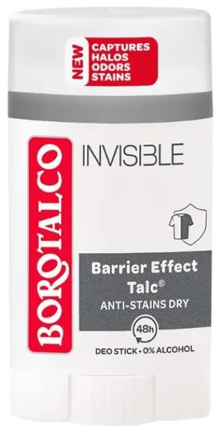 Borotalco Stick deodorant Invisible, 40 ml