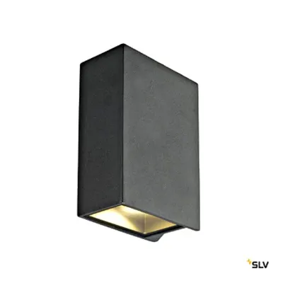 QUAD 2 XL LED de perete, 2x3,2W, 3000K, anthracit
