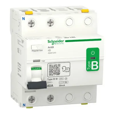 Acti9 iID, Intreruptor Diferenţial, 2P, 40A, 30mA, varf B-SI