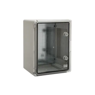 Cutie Distributie Plastic Abs Ip65 Pp3016 cu Usa Transparenta 500x350x190