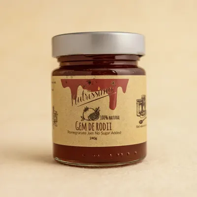 Gem de rodii fara zahar 240g