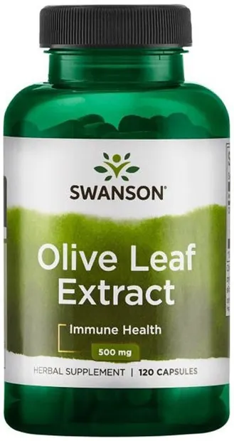 Olive Leaf Extract, 500 mg, 120 capsule, Swanson