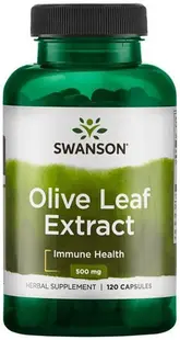Olive Leaf Extract, 500 mg, 120 capsule, Swanson