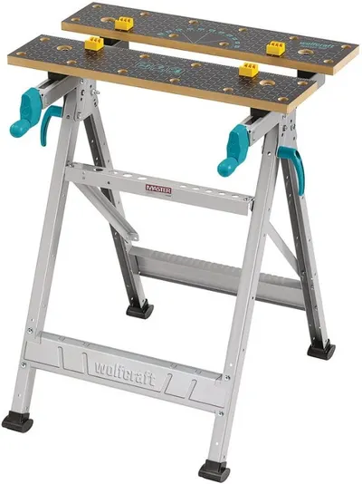 Masă multifuncțională cu menghine Wolfcraft - Master 200, 180 kg