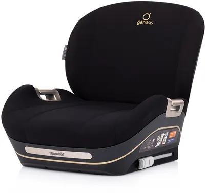 Scaun auto Chipolino - Genesis, IsoFix, i-Size, 125-150 cm, negru