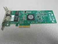 Placa reta Broadcom BCM5709CC0KPBG PCI Express Dual Port Gigabit Ethernet Network Card