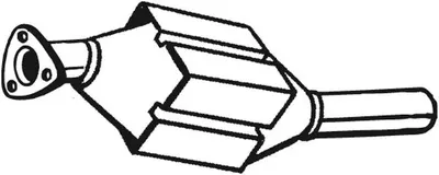 Convertor catalitic potrivit FORD GALAXY I; SEAT ALHAMBRA; VW SHARAN 1.9D 2.0D 04.00-03.10