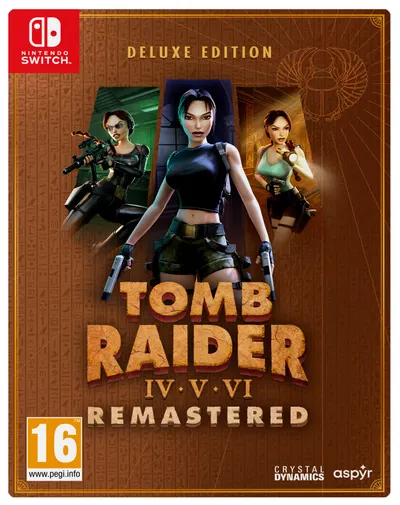 Tomb Raider IV-VI Remastered Starring Lara Croft - Deluxe Edition (Nintendo Switch)