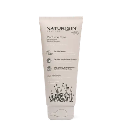Sampon fara parfum pentru uz zilnic si scalp sensibil, 200ml, Naturigin