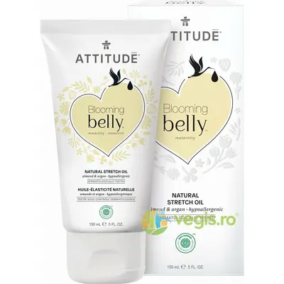 Ulei Antivergeturi cu Extract de Migdale si Argan pentru Femei Insarcinate Blooming Belly 150ml