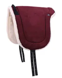 QHP Bareback Pad - Bordeaux (Full)
