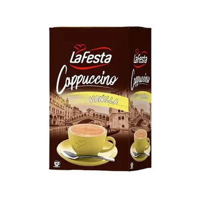 La Festa Cappuccino Vanilie 125g, 8 bucati Engros