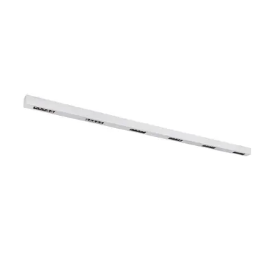 Corp iluminat TAVAN, Q-LINE ® de Luminita TAVAN, cu LED-uri de culoare GRI Montat pe suprafata INTERIOARa lumenul Plafon, 2m, BAP, Argintului, 3000K