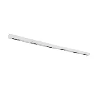 Corp iluminat TAVAN, Q-LINE ® de Luminita TAVAN, cu LED-uri de culoare GRI Montat pe suprafata INTERIOARa lumenul Plafon, 2m, BAP, Argintului, 3000K,