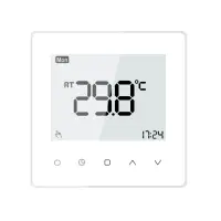 Termostat cu fir Luxion TP608 pentru centrala termica pe gaz sau electrica, Programari, Anti-inghet