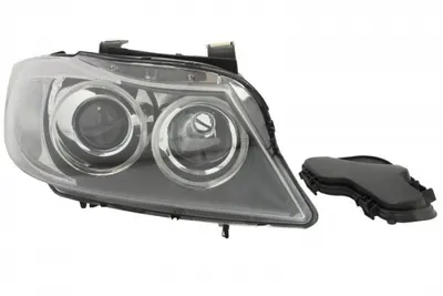 Far dreapta D1S H7, electric, cu motor, culoare interior negru, culoare semnalizator: transparent potrivit BMW 3 E90, 3 E91 -01.09