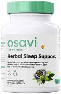 Herbal Sleep Support, 60 capsule, Osavi