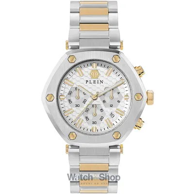 Ceas Philipp Plein Philipp Plein PWZBA0423 The Hexagon Chronograph Unisex Watch 42mm 5ATM