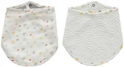 Set bavete Bebe-Jou - Bohemian Garden, 2 bucăți