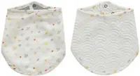 Set bavete Bebe-Jou - Bohemian Garden, 2 bucăți