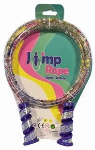 Coardă de sărit Raya Toys - Sport Season, violet