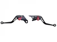 Set 2 manete frana si ambreiaj reglabile Honda CBR250R 300R 500R CB500F X MSX125 Grom, culoare negru