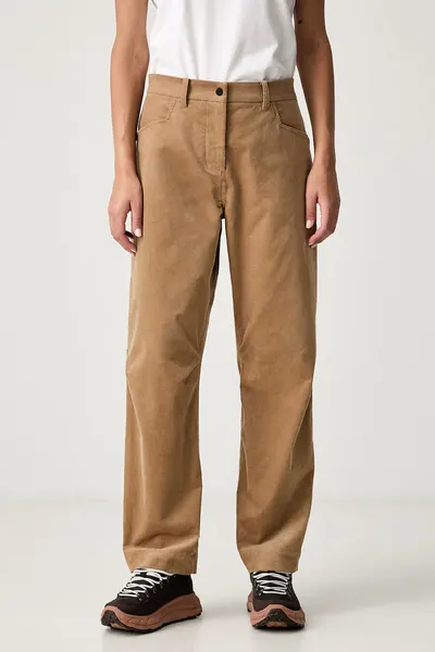 Salewa pantaloni pentru femei din catifea reiată FANES CORD