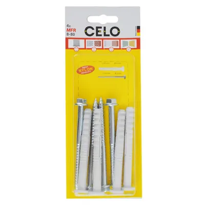 CELO Blister Multifunction frame plug MFR 8-80 FB SSKS