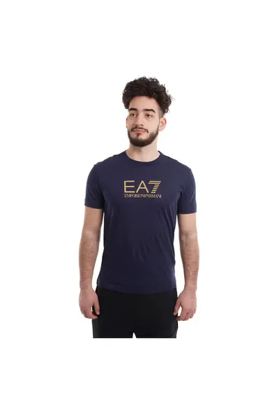 Tricou Emporio Armani Train Gold Label M Tee SS Pima JS Big Logo 3DPT08PJM9Z01554