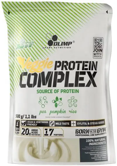 Veggie Protein, ciocolată, 500 g, Olimp
