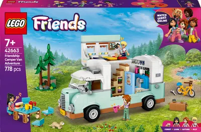 Constructor LEGO Friends - Friendship Camper Adventure (42663)