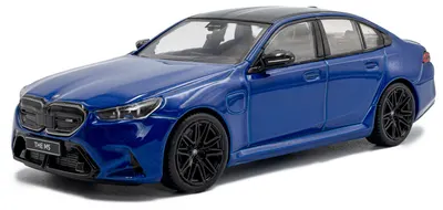 Model de colecție SOLIDO Moderne: Automobile - BMW G90 M5 Sedan, Marina Bay Blue, 2024