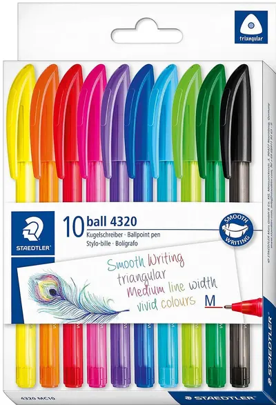 Pixuri colorate Staedtler 4320 - 10 culori