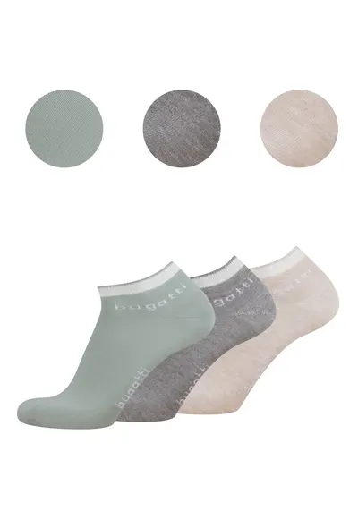 Sosete Scurte Barbati Set 3 Perechi - 6138 - Multicolor