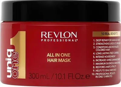 Revlon Professional Uniq One Mască reparatoare și hidratantă, 300 ml