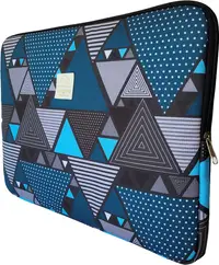 Husă pentru laptop Anegami - Triunghiuri, 13"-14"