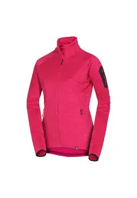 Fleece melange antipiling dama Tamara - Rosu