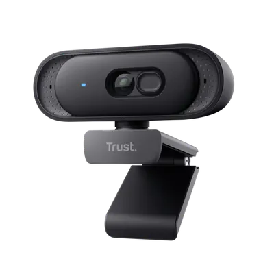 Camera Web Trust Tomar, rezolutie video 2K, USB 2.0, Negru