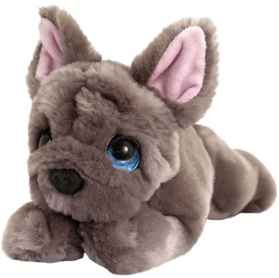 Jucărie de pluș Keel Toys - Bulldog francez, 25 cm