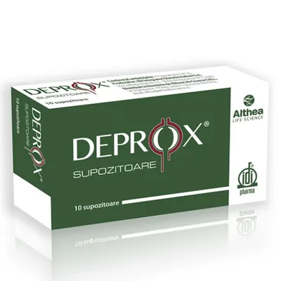 Supozitoare Deprox, Althea Life Science | 10 bucati