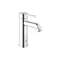 Baterie lavoar Grohe Essence 23797001, 3/8, monocomanda, marimea S, cartus ceramic, fara evacuare, Crom